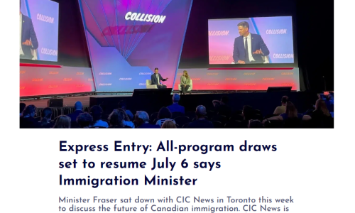 重磅！加拿大移民EE类别将于7月6日重启！