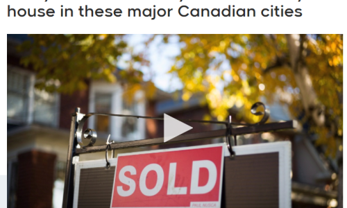 加拿大各大城市买房所需最低年收入大公开！