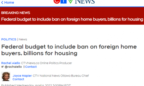突发！加拿大将立法禁止外国人买房！
