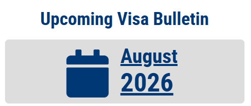 2026年8月美国移民排期出炉！职业类小步前进，亲属类大跃进