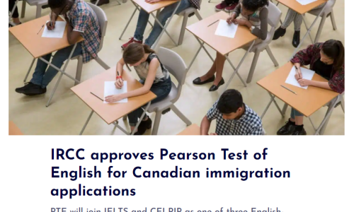 多一种选择！PTE语言成绩可以用于加拿大移民申请！