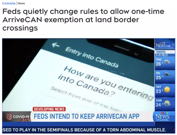 加拿大入境